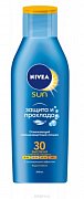Нивея Sun Лосьон солнцезащитный освежающий Защита и прохлада SPF30 200 мл Нивея Sun Лосьон солнцезащитный освежающий Защита и прохлада SPF30 200 мл