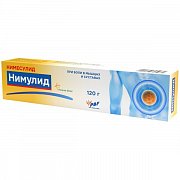 Нимулид гель для наружного применения 1% туба 120 г Нимулид гель для наружного применения 1% туба 120 г