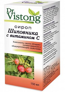 Dr. Vistong Сироп Шиповник с витамином C 150 мл
