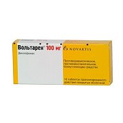 Вольтарен таблетки ретард 100 мг 30 шт. Вольтарен таблетки ретард 100 мг 30 шт.