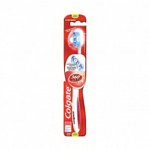 Colgate 360 Зубная щетка Optic White средней жесткости