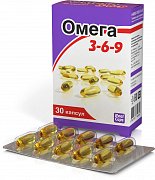 Омега 3-6-9 капсулы 1600 мг 30 шт. Реалкапс