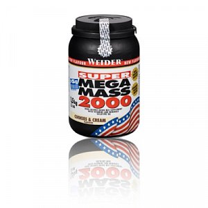 Weider Mega Mass 2000 Крем-печенье банка 1,5 кг