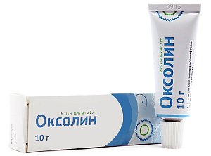 Оксолин мазь назальная 0,25% туба 10 г Озон