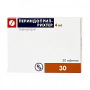 Периндоприл-Рихтер таблетки 4 мг 30 шт. Периндоприл-Рихтер таблетки 4 мг 30 шт.