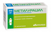 Метилурацил суппозитории ректальные 500 мг 10 шт. Метилурацил суппозитории ректальные 500 мг 10 шт.