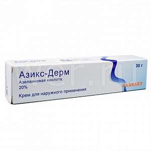Азикс-Дерм крем для наружного применения 20% туба 30 г