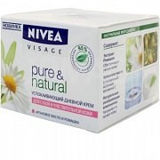 Нивея Pure&Natural Крем дневной увлажняющий 50 мл