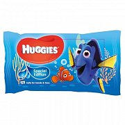 Huggies Влажные салфетки рыбка Дори 56 шт.