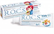 R.O.C.S. Kids Зубная паста Фруктовый рожок без фтора 3-7 лет 45 г R.O.C.S. Kids Зубная паста Фруктовый рожок без фтора 3-7 лет 45 г