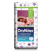 Huggies Подгузники-трусики Drynites 4-7 лет для девочек 10 шт.