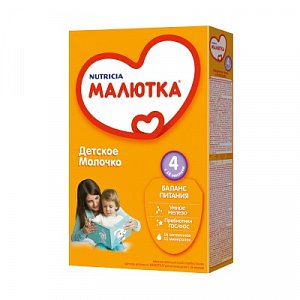 Малютка 4 Молочко с 18 мес. 350 г