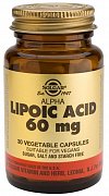Солгар Альфа-Липоевая кислота капсулы 30 шт. (БАД) Солгар Альфа-Липоевая кислота капсулы 30 шт. (БАД)