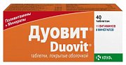 Дуовит таблетки покрытые оболочкой 40 шт. Дуовит таблетки покрытые оболочкой 40 шт.
