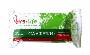 Салфетки марлевые стерильные 16 см х 14 см 20 шт. Evers-Life