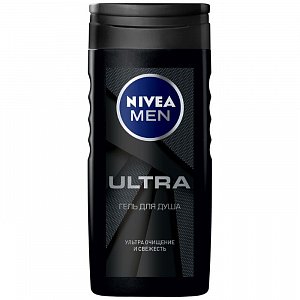 Нивея For Men Гель для душа Ultra 250 мл