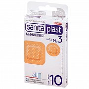 Sanita Plast Пластырь Мини №3 10 шт.