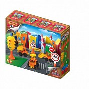 Нордпласт Настольная игра Дорога без опасности Строительная техника 884