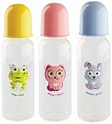 Курносики Бутылочка 11101 с силиконовой соской 0+ 240 мл