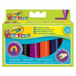 Crayola Восковые мелки для самых маленьких 8 шт.