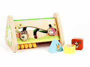 Маша И Медведь Логика Gt8562 Со Счетами И Вкладышами Дерево