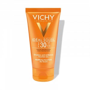 Vichy Capital Ideal Soleil Эмульсия матирующая для лица dry touch SPF30 50 мл