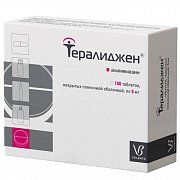 Тералиджен Валента таблетки покрытые пленочной оболочкой 5 мг 100 шт. Тералиджен Валента таблетки покрытые пленочной оболочкой 5 мг 100 шт.