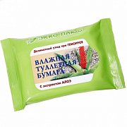 Бумага туалетная влажная с экстрактом алоэ 20 шт.