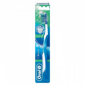 Oral-B Зубная щетка 3D White Свежесть средняя 1 шт.