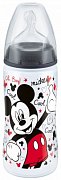 NUK Disney Микки Бутылочка First Choice Plus пластик 300 мл с силиконовой соской р 2.