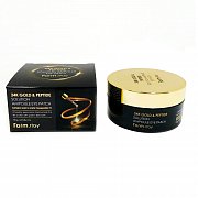 FarmStay Патчи гидрогелевые для кожи вокруг глаз с 24-х каратным золотом и пептидами 60 шт.