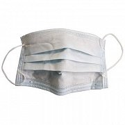 Маска медицинская нестерильная трехслойная 3 шт. на резинке Маска медицинская нестерильная трехслойная 3 шт. на резинке