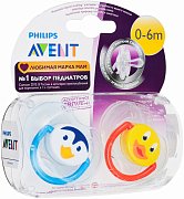 Avent SCF182 12 Пустышка Classic силиконовая 2 шт. 0-6 мес.