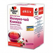 Доппельгерц Актив Иммуно-чай клюква+цинк 10 пакетиков