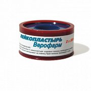 Лейкопластырь 1,25 см х 500 см пенал Верофарм